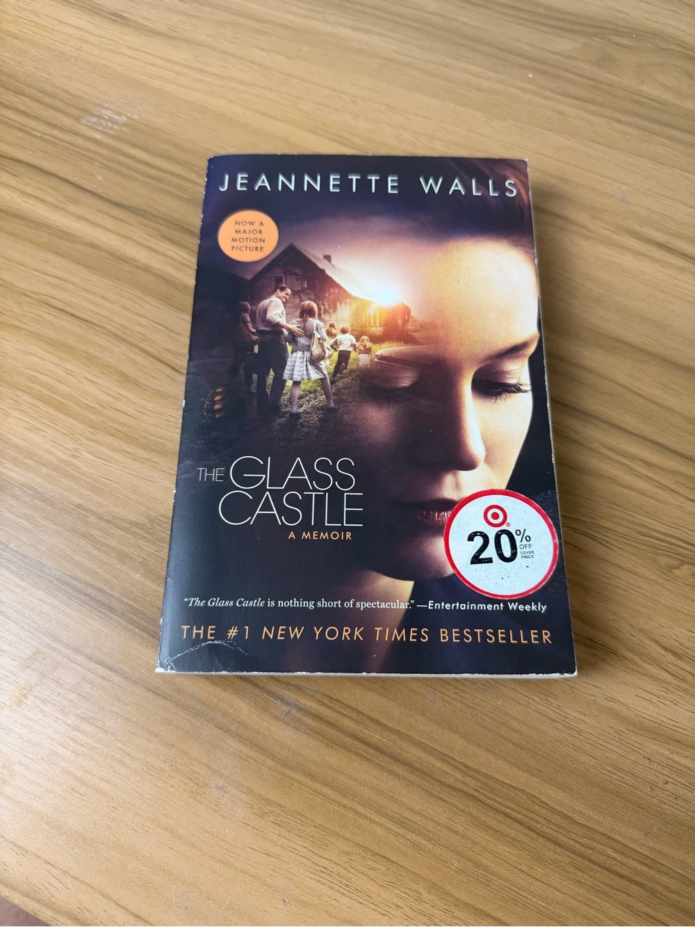 The Glass Castle by Jeannette Walls Paperback – Memoir | Movie Tie-In